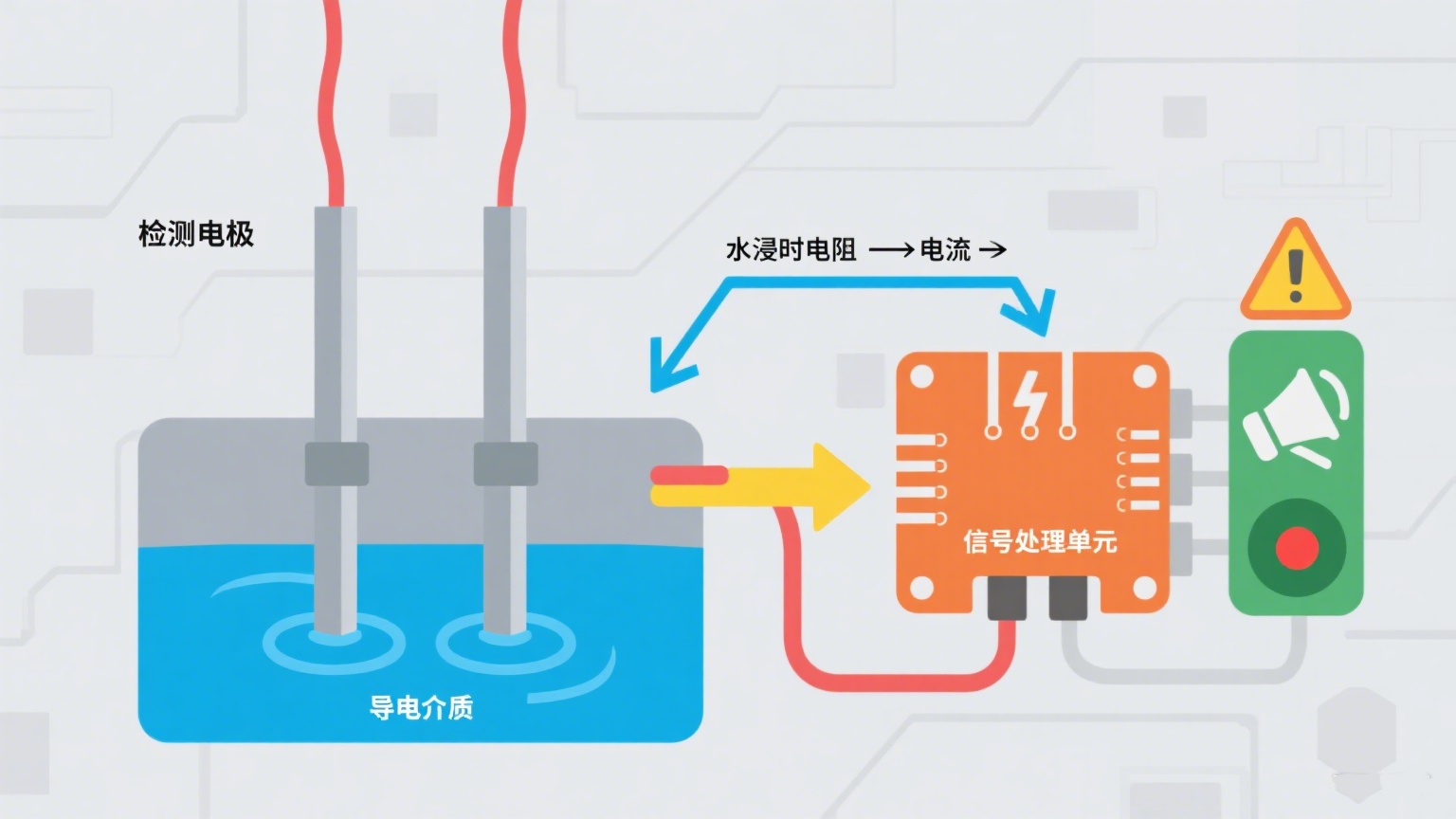 電極水浸傳感器：原理演進與業(yè)疆智能的創(chuàng)新實踐