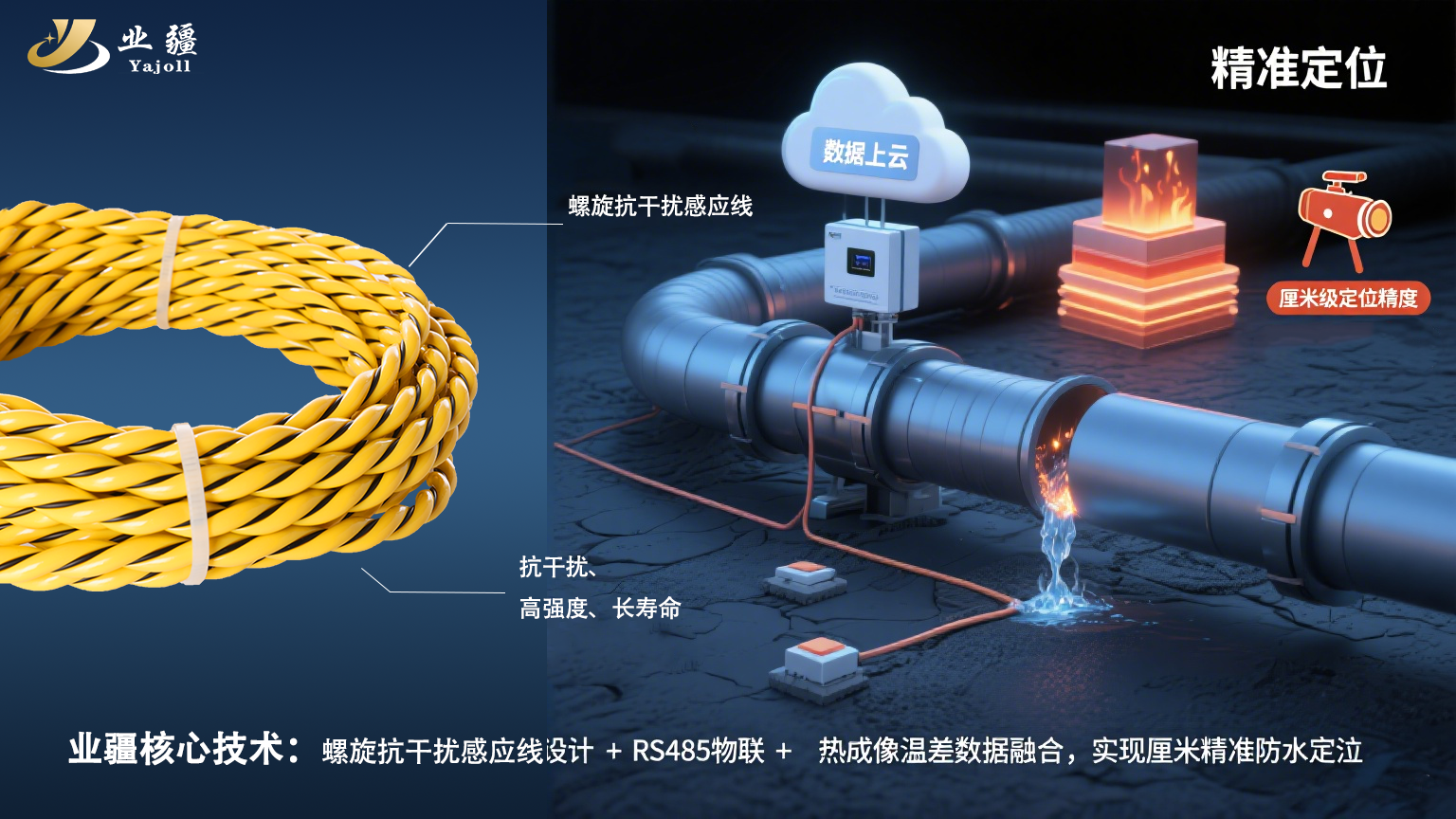 工業級精準定位:業疆智能漏水檢測技術重塑行業標準 工業級精準定位:業疆智能漏水檢測技術重塑行業標準