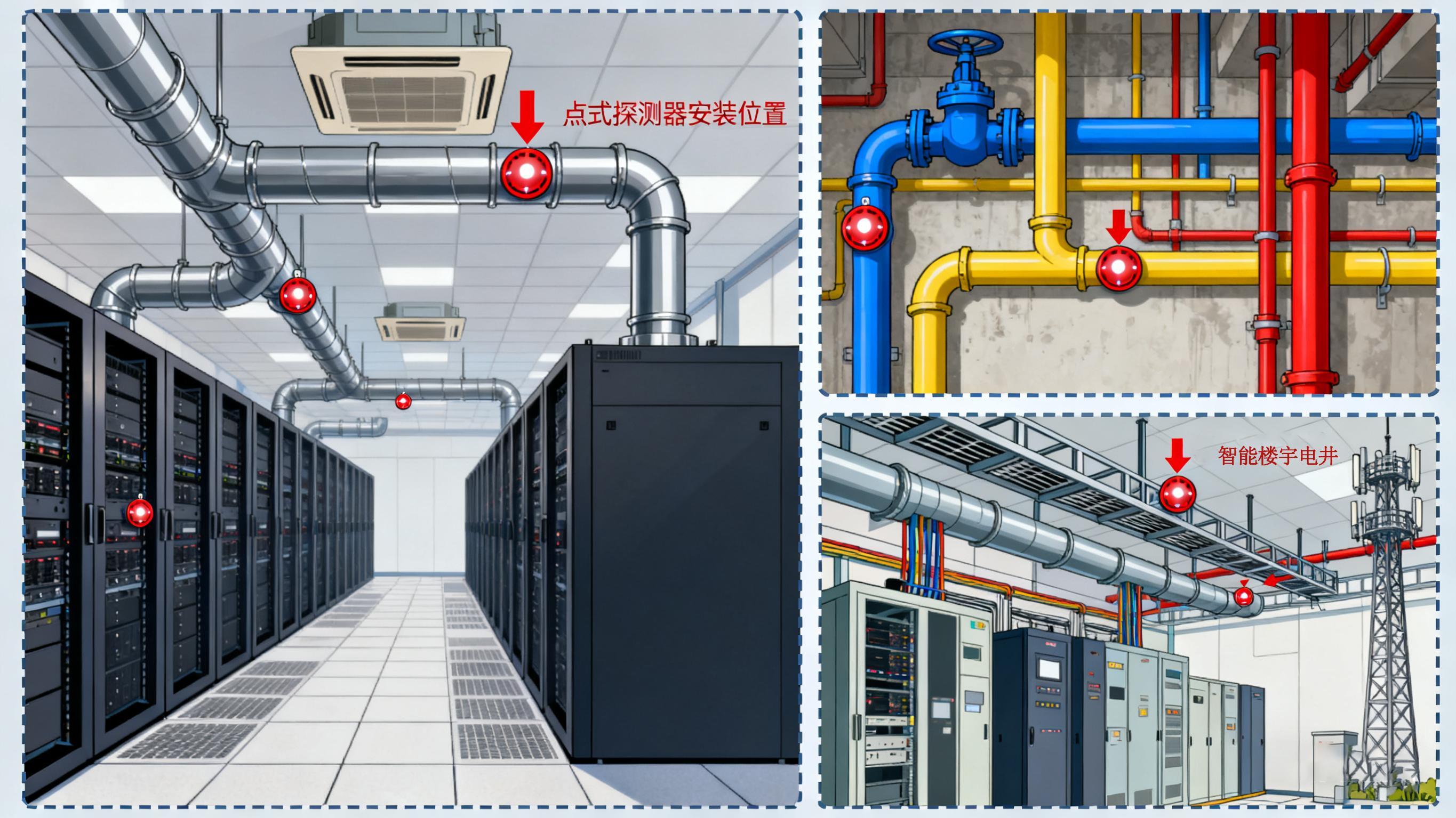 點(diǎn)式漏水探測(cè)器：精準(zhǔn)守護(hù)工業(yè)環(huán)境安全，邁向智能預(yù)警新未來(lái)